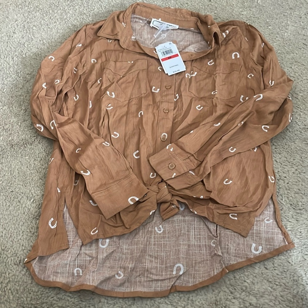 Hippie rose shirt
